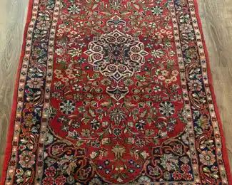 Wool rug 3’ x 5’2”