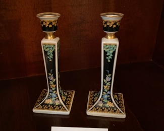 Small Versace candlesticks 