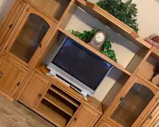 Large entertainment center 