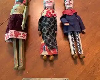 Vintage puppets