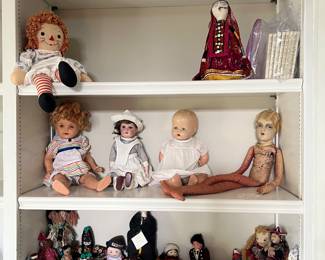 Antique & Native American made dolls
