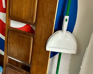 Mid Century Modern Queen Headboard & Footboard