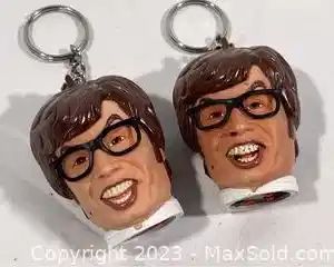 waustin powers collectible keychains6071 t