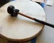 wdrum candle and dish light7221 t