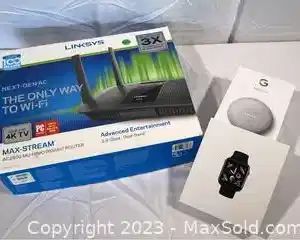 wlinksys router nest mini smart watch6261 t