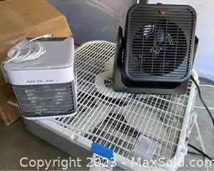 wlot of electric fans and heater5861 t