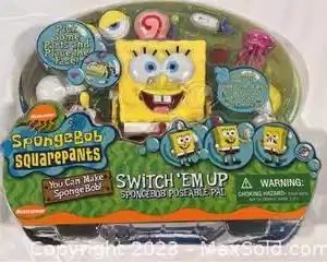 wrare spongebob toy with misspellings6121 t
