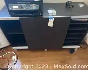 wsliding door media cabinet7451 t