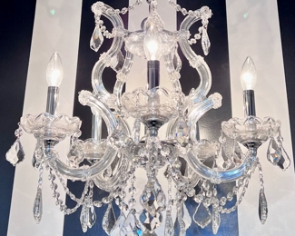 We have 2 of these. Crystal Chandelier