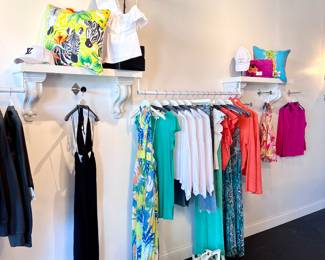 Accent throw pillows, clothing, shoes, and accessories