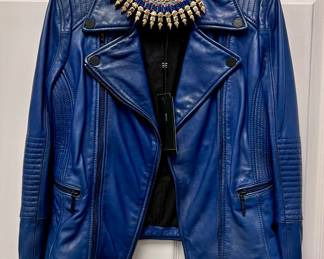 BCBG Leather jacket