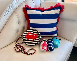 Nautical purse, bags and pillow