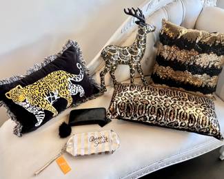 Throw pillows and wallets 
