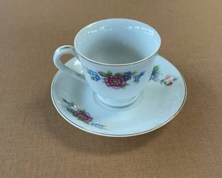 Vintage Demitasse Cup & Saucer
