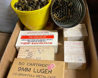 Various Sizes of Brass for Reloading