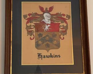 Hawkins Coat of Arms/Family Crest