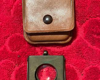 Vintage Geigy Folding Magnifier