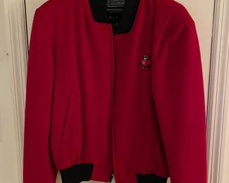 Vintage LeTigre Wool Collegiate Jacket (NC State)