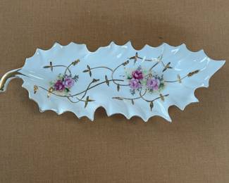 Vintage Arnart Porcelain Leaf Dish