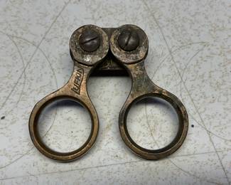 Antique Lufkin Brass Tape Clamp