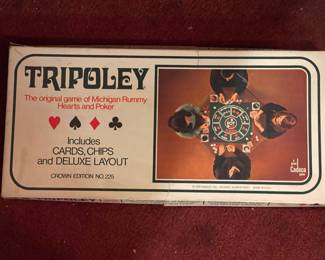 Vintage Tripoley Game
