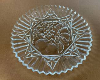 Vintage Federal Glass Serving Platter