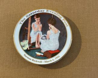 Vintage Norman Rockwell Mini Plate