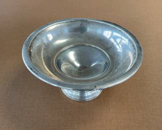 Vintage Presner Sterling Silver Weighted Pedestal Compote Dish