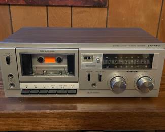 Vintage Sanyo Stereo Cassette Deck RD5008