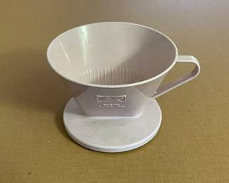 Vintage Melitta Pour Over Drip Coffee Filter