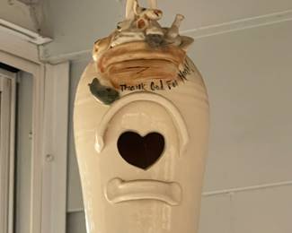 Interior Ceramic Bird House