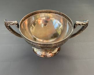 Antique Benedict 1921 Silverplate Sugar Bowl