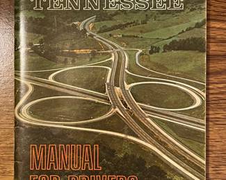 Vintage Tennessee Manual for Drivers 