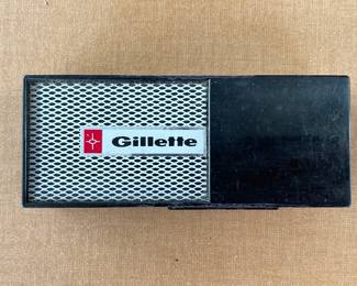 Vintage Gillette Techmatic Razor w/ Case