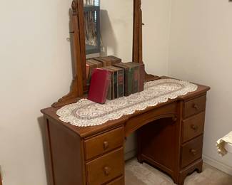 Antique Mirrored Vanity