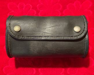 Vintage Motorcycle Leather Tool Bag