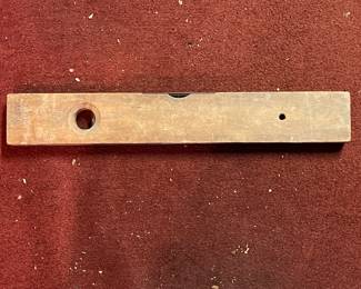 Antique R & E Wooden Level 