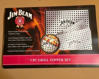 Jim Beam 3 pc Grill Topper Set