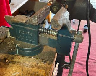 Vintage Sears 3 1/2” Vise on Swivel 506-51770