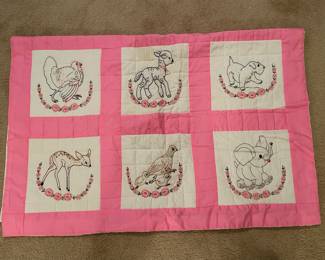 Bottom Half of Crib Quilt