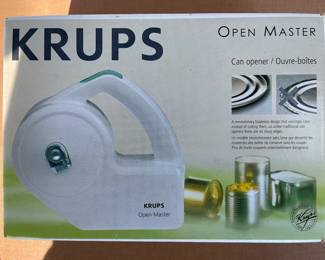 Krups Open Master Can Opener