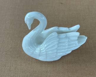 Vintage Lenox Porcelain Swan Figurine