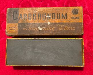 Vintage Carborundum Sharpening Stone