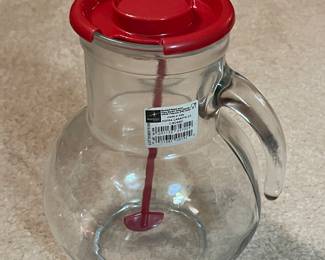 Kufra Caraffa Heavy Glass Pitcher