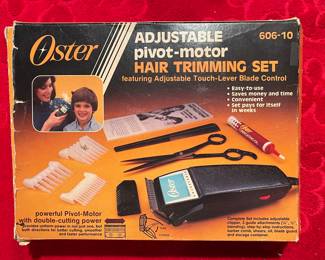 Vintage Oster Hair Trimming Set