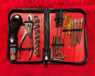 Small Zippered Tool Pouch w/ Tools