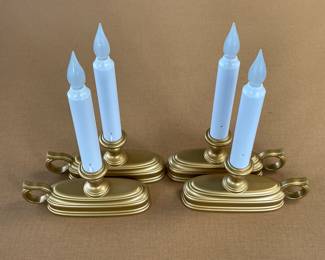 Carlon Battery Operated Christmas Window Flicker Candle Set