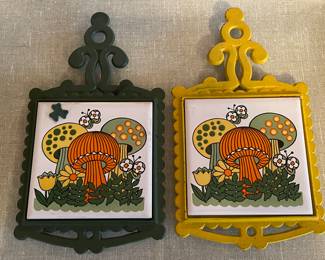 Vintage Cast Iron Trivets