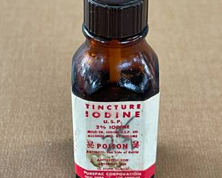 Vintage Tincture Iodine
