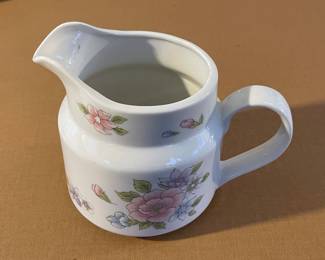 Vintage FTDA Floral Pitcher